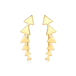 MADREPERLA™ Office Lady Hecate Triangle Earrings