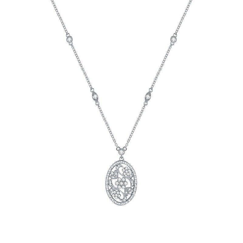 MADREPERLA™ Retro Court Flower Necklace