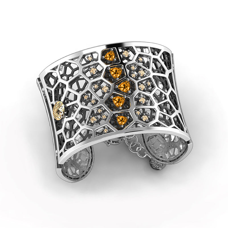 BOHEMME™ Savage Essence 18K Gold Over Sterling Silver Bracelet