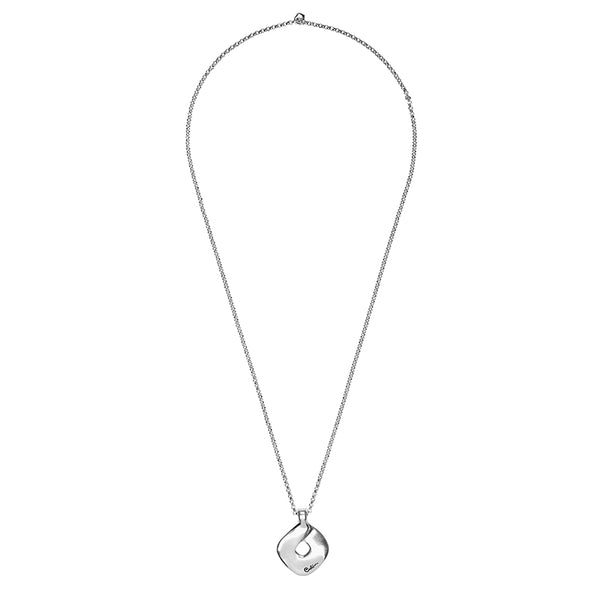 CICLÓN™ Essentials Oval Shape Pendant Chain Long Necklace