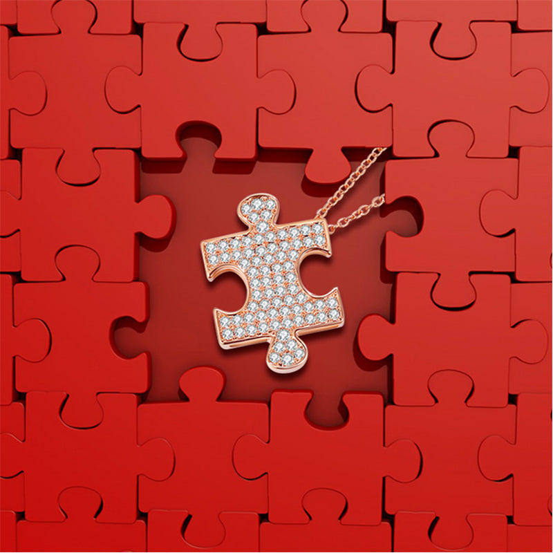 MADREPERLA™ Gypsophila Puzzle Necklace