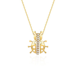 MADREPERLA™ Forest Ladybug Necklace